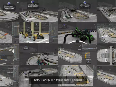 SMARTCARS all 4 simulations pack