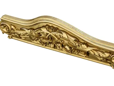 classic decor ornament 06 3D model