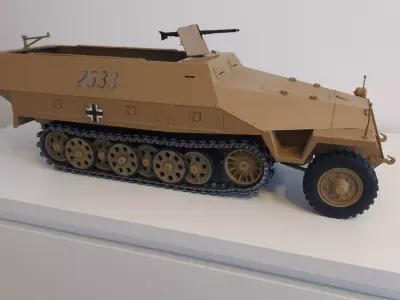 SdKfz 251 RC 1- 10 3D print model