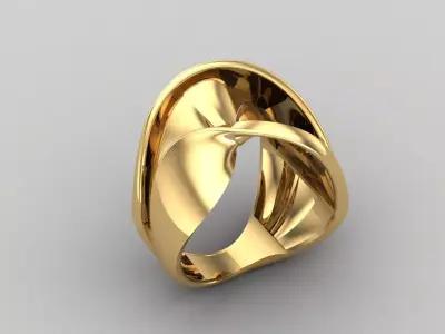 Women Ring Plain Ring Ready STL 3DM Models Womens Rings 3D print model get