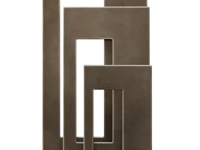 Arteriors Sculptures Set 1 3D model