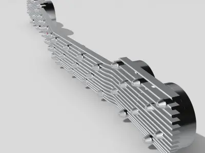 1964 Impala Ghost Grille x4 options scale models or RC 3D print model