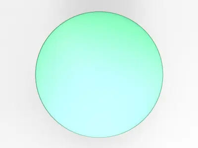 Zomb Coffee Table Low-poly 3D model