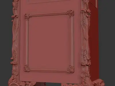 cabinet 3D model 3D model