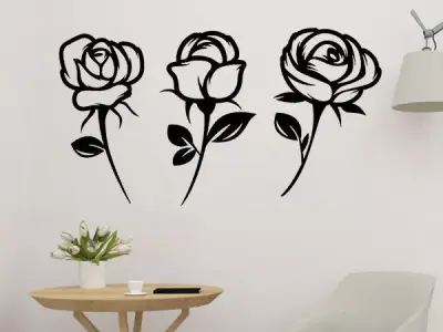 Roses Decoration 3D print model