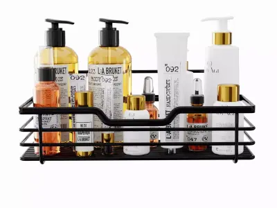 Btathroom accessories 01 3D model