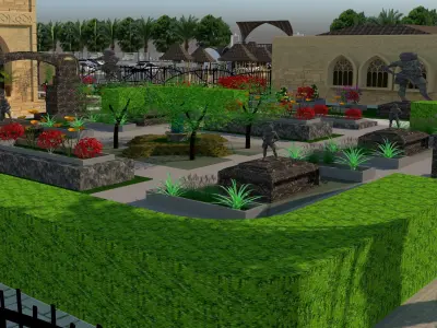 Cultural Museum 3D model