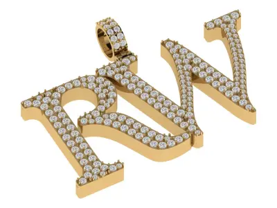 Hiphop Pendant 3D print model