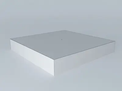 Car with recycled tin Free 3D model