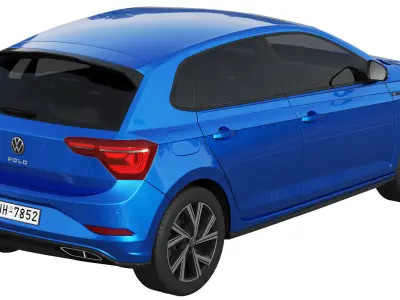 Volkswagen Polo 2022 3D model