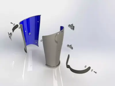 WG 7004 - Bracers 3D print model