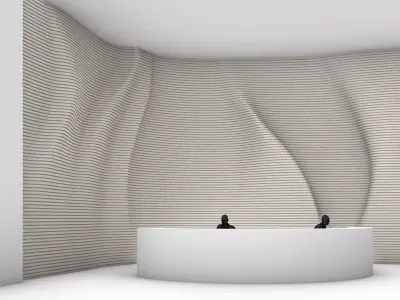 Parametric Wall 02 3D model