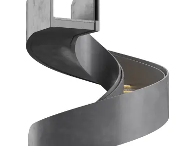 Spiral staircase 13 3D model