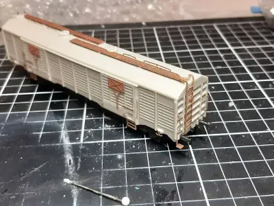Gags freight wagon of MAV - TT scale 3D print model