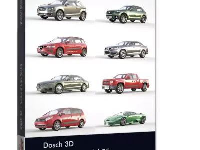 Dosch 3D - Concept Cars Vol 5 3D model