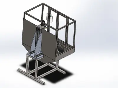 DIY CNC Milling Machine 3D print model