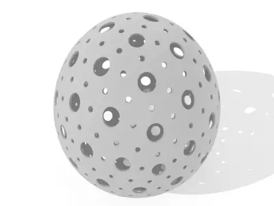 Egg Sculpture N003 3D print model