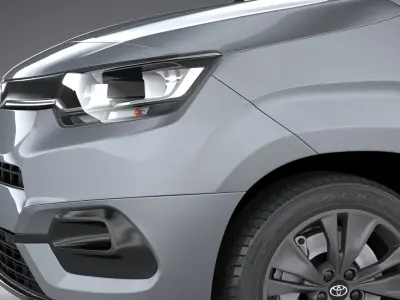 Toyota ProAce City Verso 2020 3D model