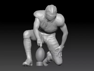 NFL Special Teams Kickoff 3D print model