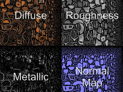 Roman Gladiator Helmet D Model Pack Low-poly 3D model