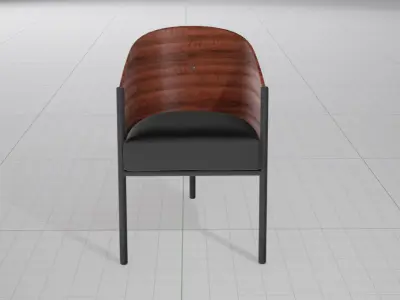 Coste Chair UE4 Low-poly 3D model