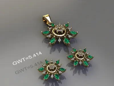 FASHION PENDENT 3D print model