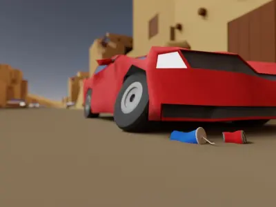 MiddleEast Asset Pack Low Poly - Game Ready Low-poly 3D model