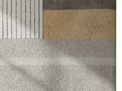 Carpet set 34 3D model