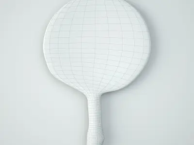 Esparto Trivet With Handle ZARA HOME 3D model