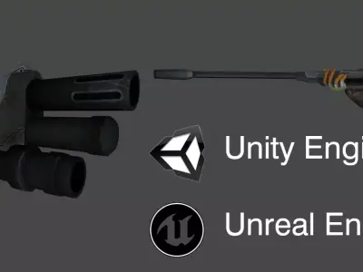 Stylized Boy Solider with 2 costumes and Animations Low-poly 3D model