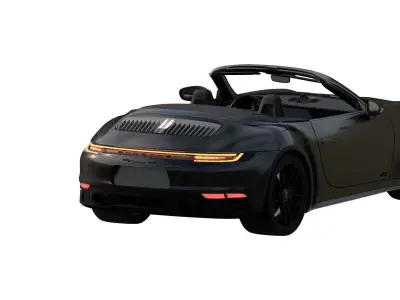 Porsche 911 Carrera Cabriolet GTS 3D model