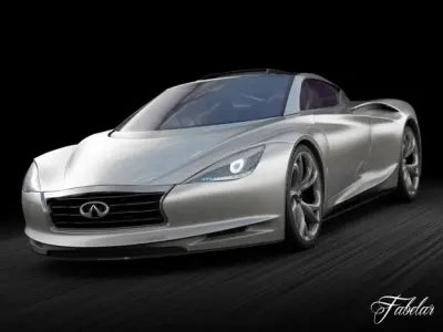 Infiniti Emerg-E concept 3D model