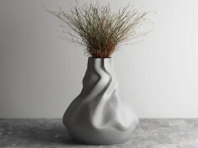 vase pot planter 3d print 861 3D print model