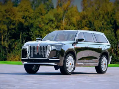 Hong Qi ls7 3D model