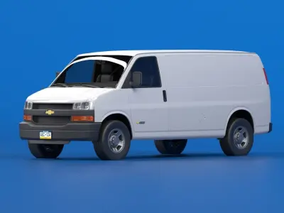 chevrolet express 3D model