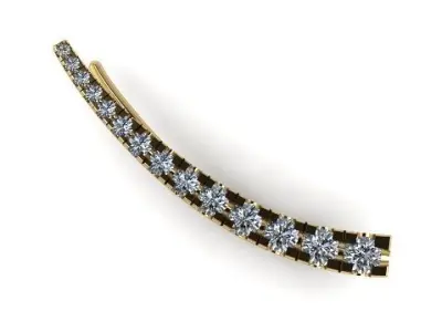 579 Ear decoration 3D print model