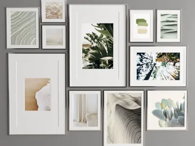 Art Frame 306 Low-poly 3D model