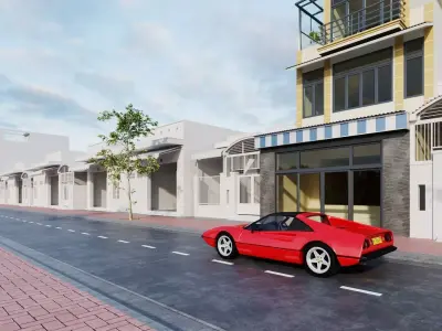 ferrari 308 3D print model