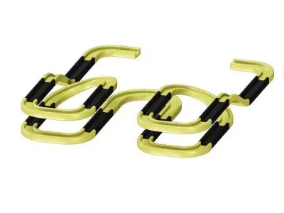 Toddler Race Track Toy 3D model