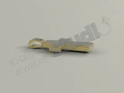 Russian Luxury cross with multi parts 3d model 3D print model