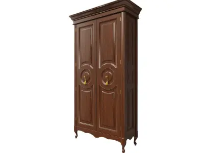 Classic cabinet 07 04 3D model