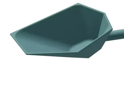 Plastic Motorcycle Mirror Cover Toy 3D model