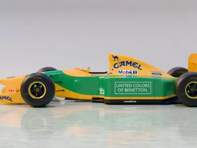 1992 Benetton B192 Formula 1 3D model