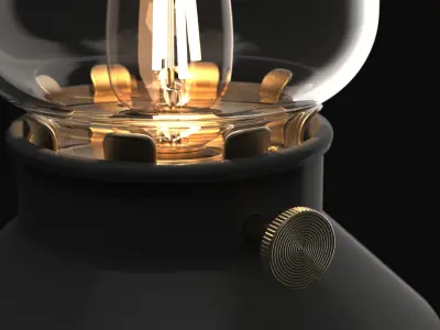 TARNABY - Ikea Vintage Oil Lamp  3D model