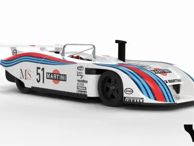 Lancia LC1 3d model 3D model