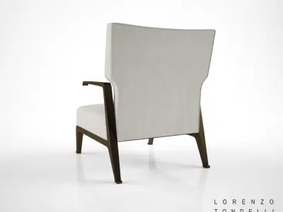 Lorenzo Tondelli Rea Armchair  3D model