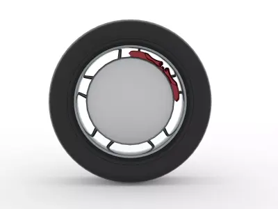 Alloy wheel 3D model
