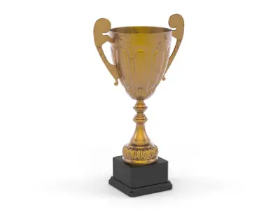 Cups Trophy 3D model 25