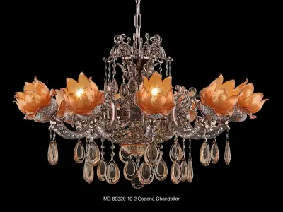 89320 Osgona Collection of Murano Glass Lamps 3D Model Pack