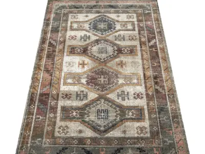 Rug Set 1530 3D model
